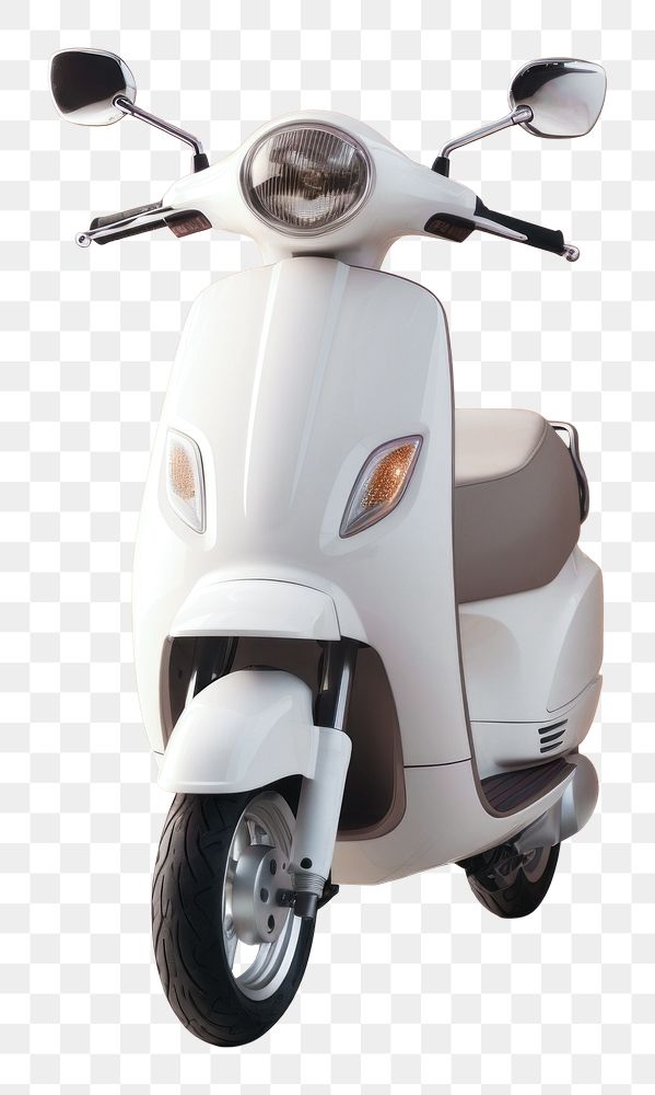 PNG Motorcycle scooter transportation vehicle. AI generated Image by rawpixel.