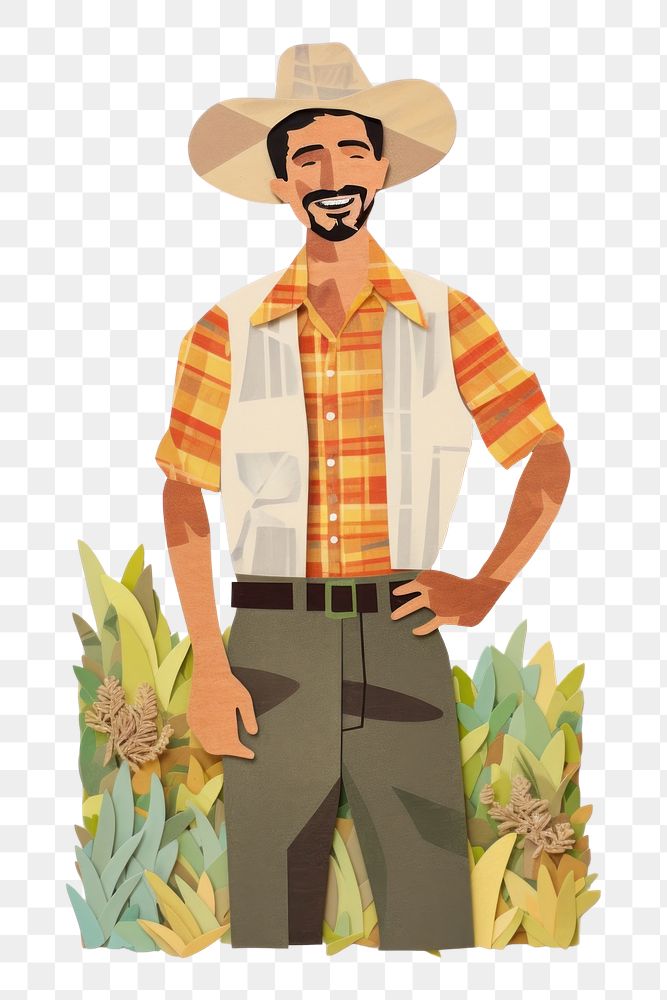 PNG Smiling farmer adult man. AI generated Image by rawpixel.