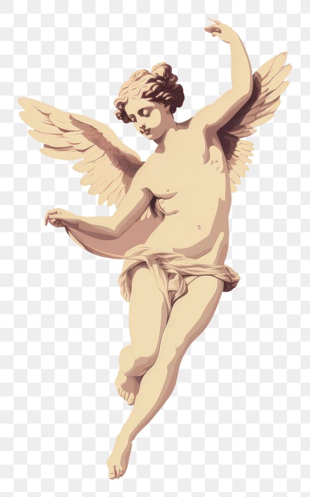 PNG Cupid angel adult cupid. AI generated Image by rawpixel.