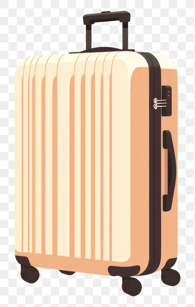 PNG Luggage suitcase briefcase journey. AI generated Image by rawpixel.