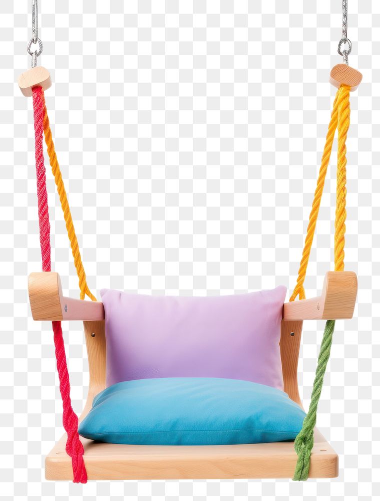 PNG Swing furniture toy white background. AI generated Image by rawpixel.