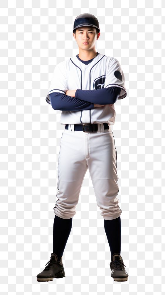 PNG Baseball player softball athlete sports. AI generated Image by rawpixel.