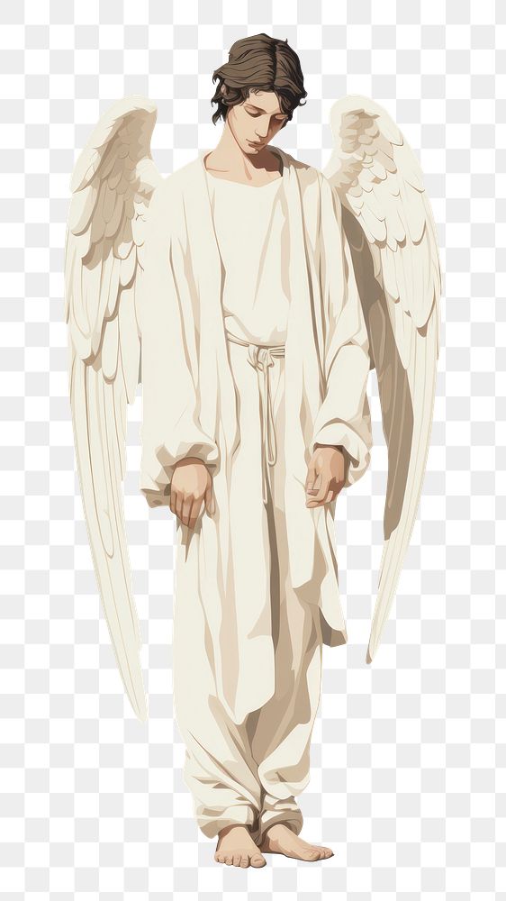 PNG Angel representation spirituality architecture. AI generated Image by rawpixel.