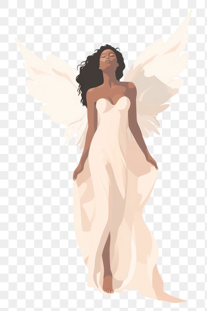 PNG Angel adult representation creativity. AI generated Image by rawpixel.