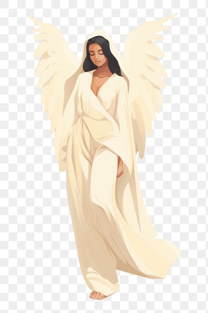 PNG Angel fashion adult representation. AI generated Image by rawpixel.