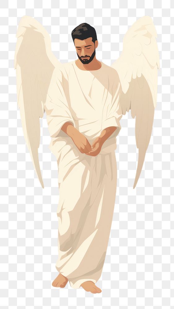 PNG Angel adult male representation. AI generated Image by rawpixel.