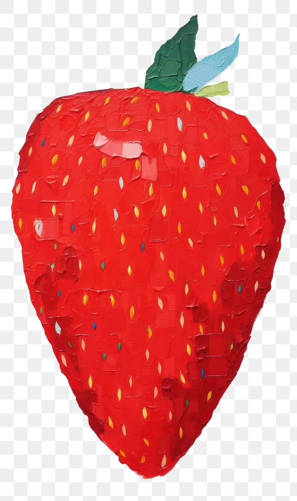 PNG Strawberry strawberry art painting. 