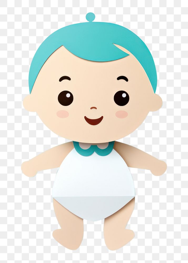 PNG Baby cute toy white background. AI generated Image by rawpixel.