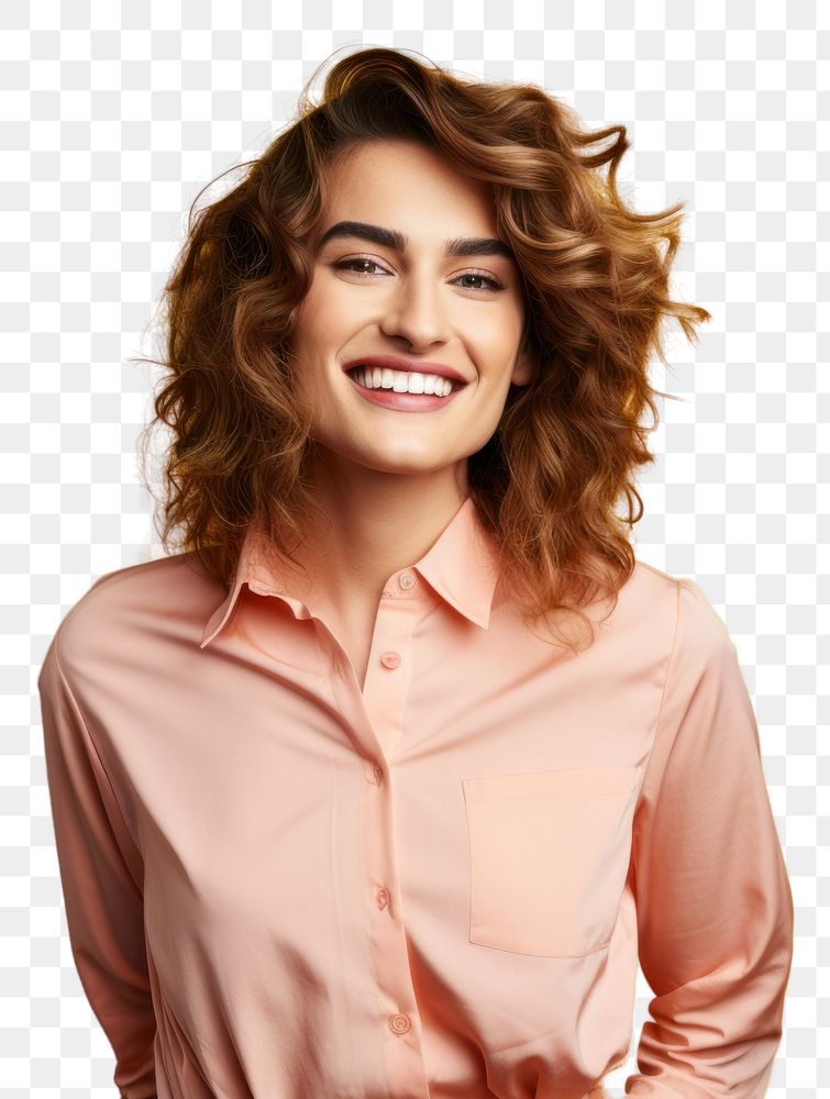 PNG Transgender woman laughing portrait smiling. AI generated Image by rawpixel.