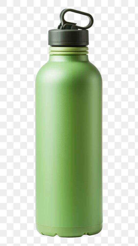 PNG Frosted green drinking bottle white background refreshment drinkware. AI generated Image by rawpixel.