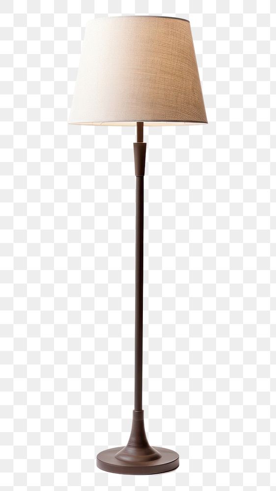 PNG  Standing lamp lampshade white background electricity. AI generated Image by rawpixel.