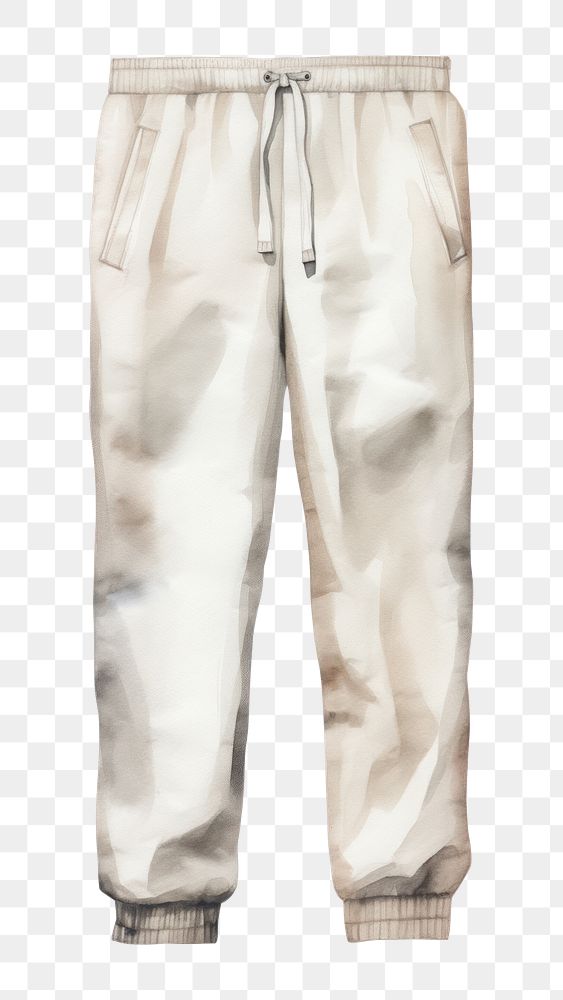 PNG Pants white white background coathanger. AI generated Image by rawpixel.