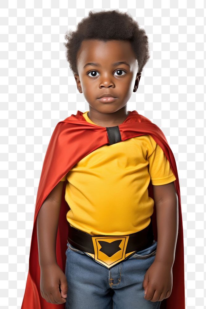 PNG African kid portrait costume child. AI generated Image by rawpixel.