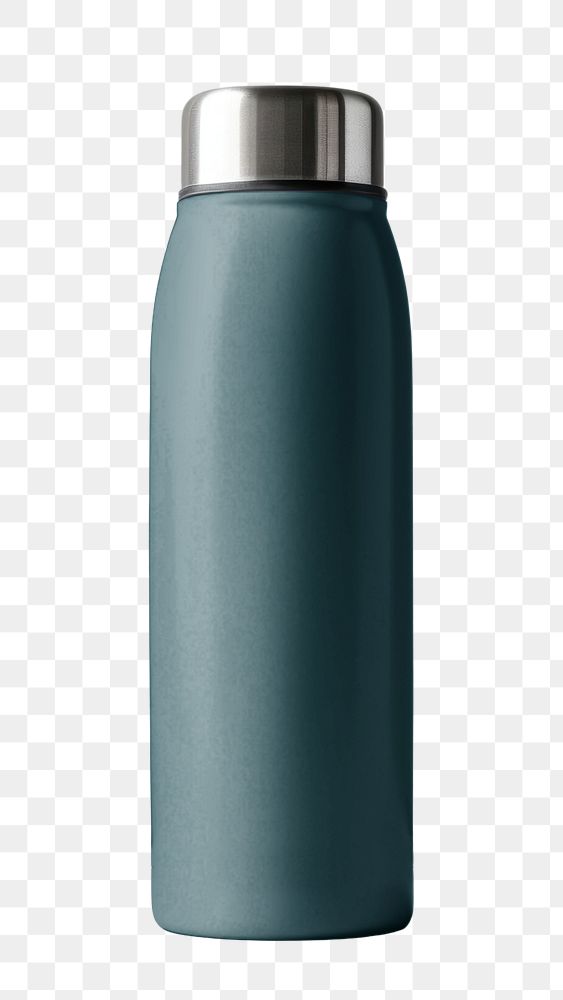 Portable water bottle png, transparent background