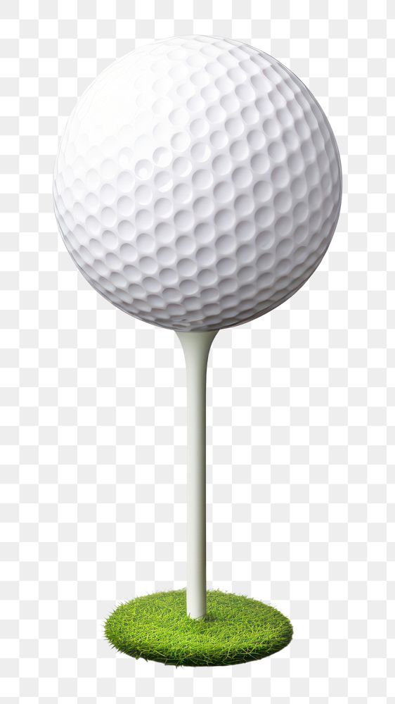 PNG  Golf ball golf sports white background. AI generated Image by rawpixel.