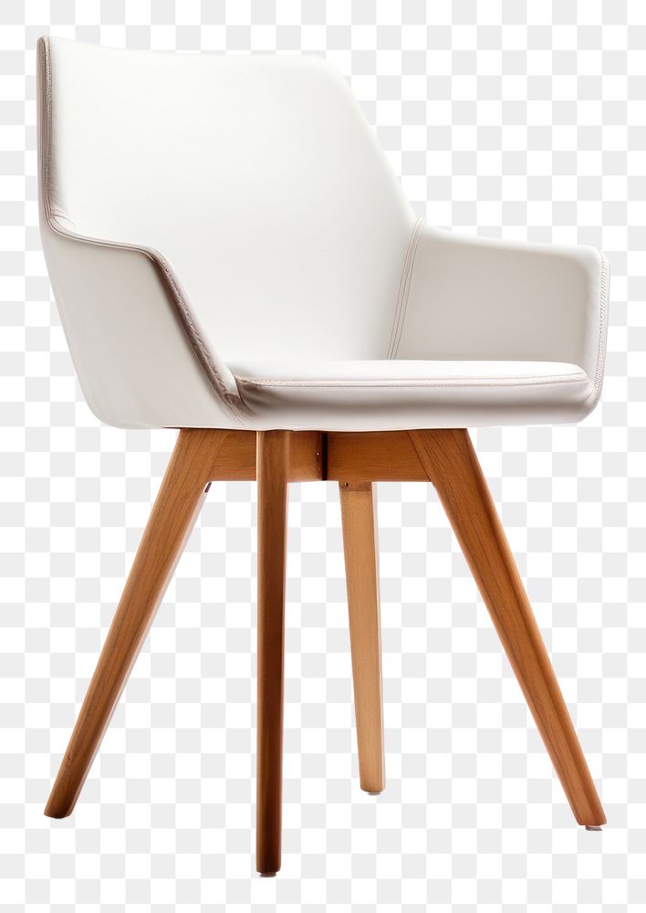 PNG Chair wood furniture armchair. AI generated Image by rawpixel.