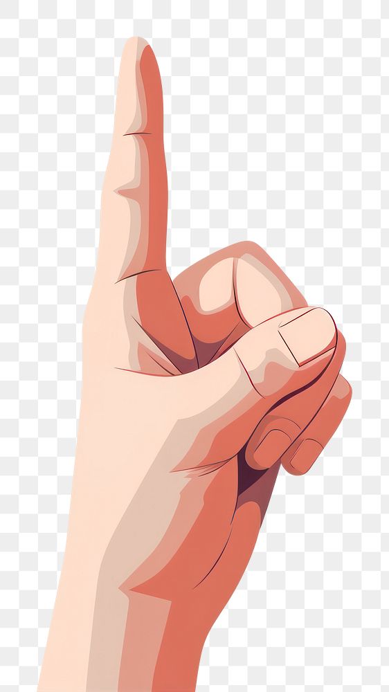 PNG  Pointing hand finger white background gesturing. AI generated Image by rawpixel.