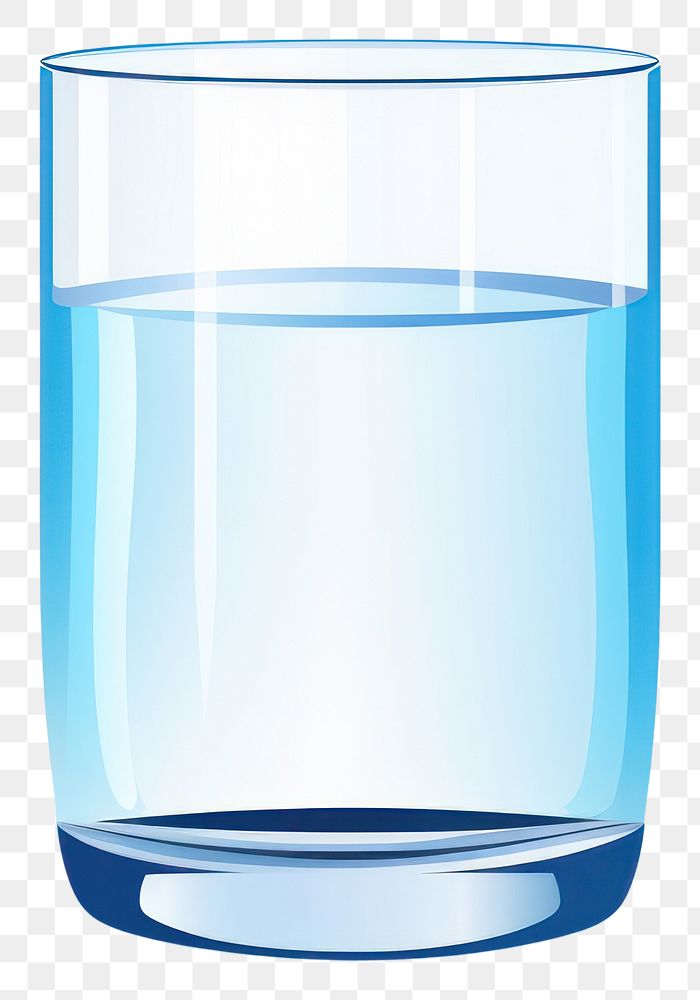 PNG Glass transparent refreshment simplicity. AI generated Image by rawpixel.