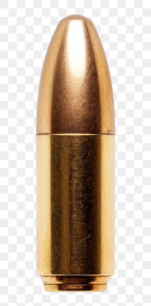 PNG Bullet ammunition weapon white background
