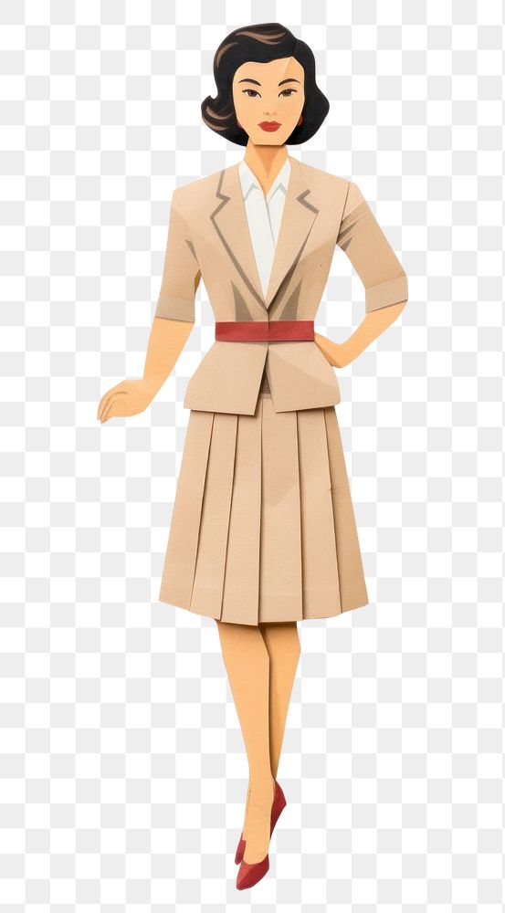 PNG Dress adult khaki coat. AI generated Image by rawpixel.