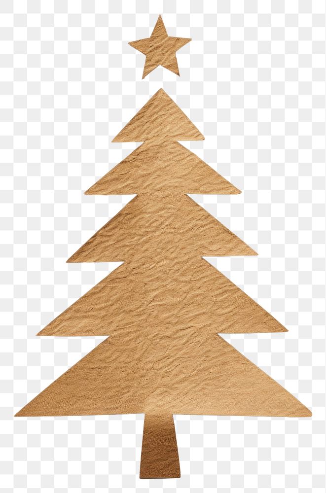 PNG Chrismas tree christmas paper white background. AI generated Image by rawpixel.