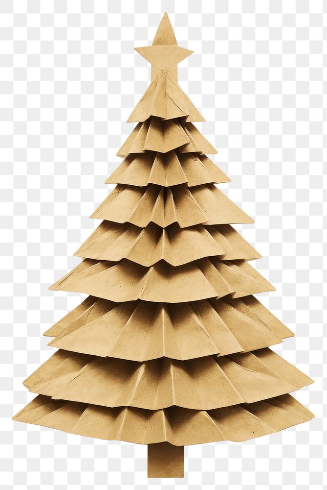 PNG Chrismas tree paper christmas origami. AI generated Image by rawpixel.