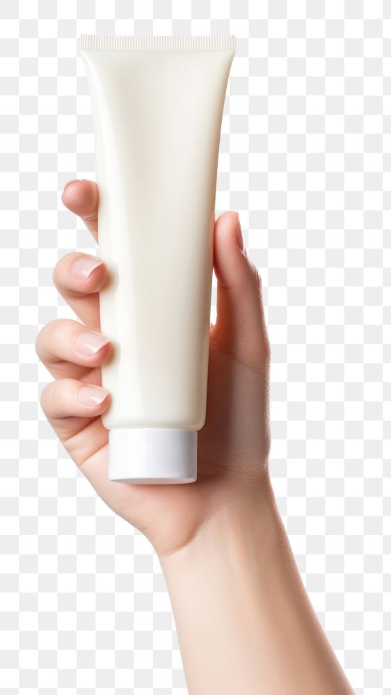 PNG Cosmetics bottle hand  