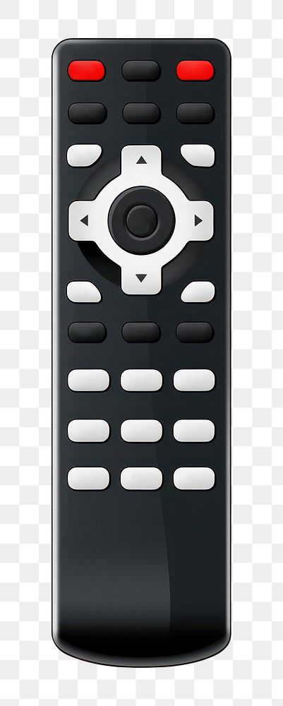PNG  TV remote control black white background electronics. AI generated Image by rawpixel.
