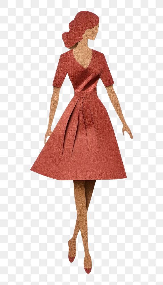 PNG Woman standing dress adult doll. AI generated Image by rawpixel.