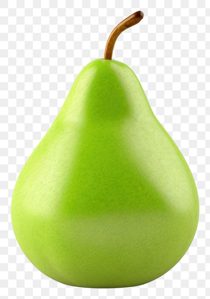 PNG Pear fruit green plant. 