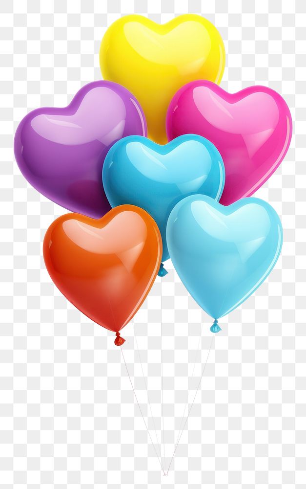 PNG Balloon shape heart  