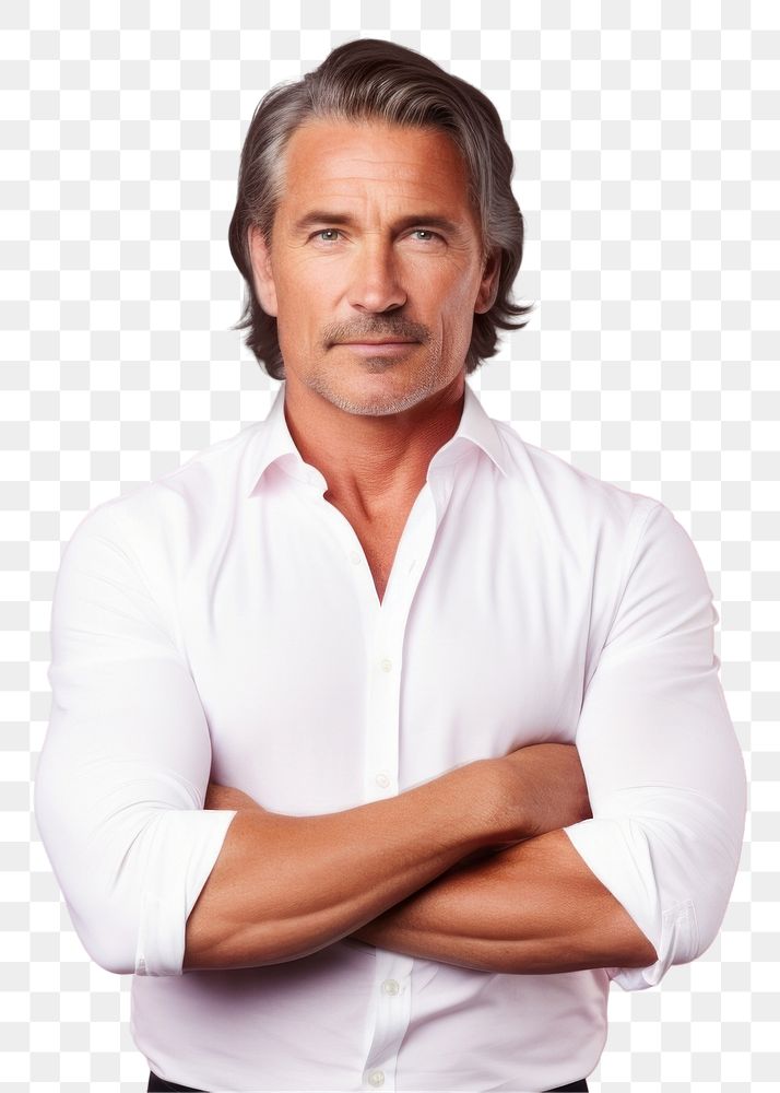 PNG Caucasian man portrait adult photo. AI generated Image by rawpixel.