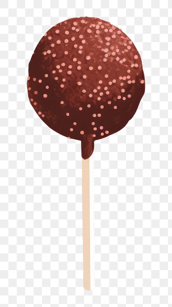 PNG Chocolate lollipop balloon candy. AI generated Image by rawpixel.