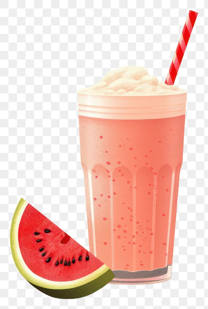 PNG  Guava smoothie milkshake fruit drink. AI generated Image by rawpixel.