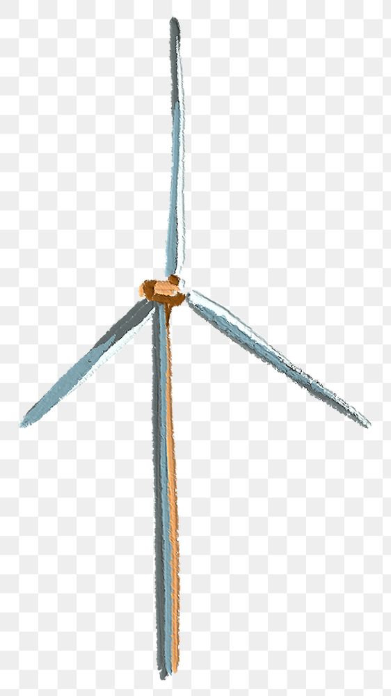 Wind energy png transparent background