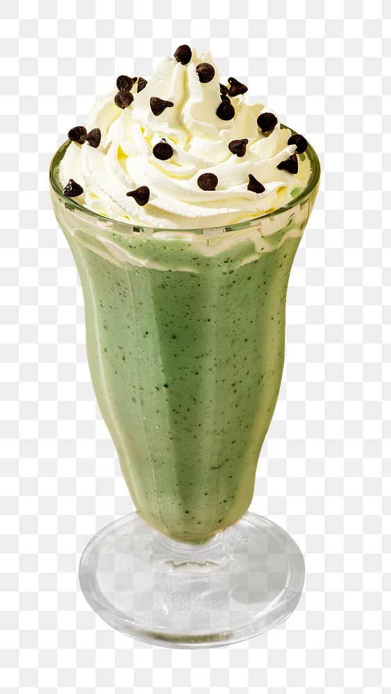 Png Matcha smoothie , transparent background