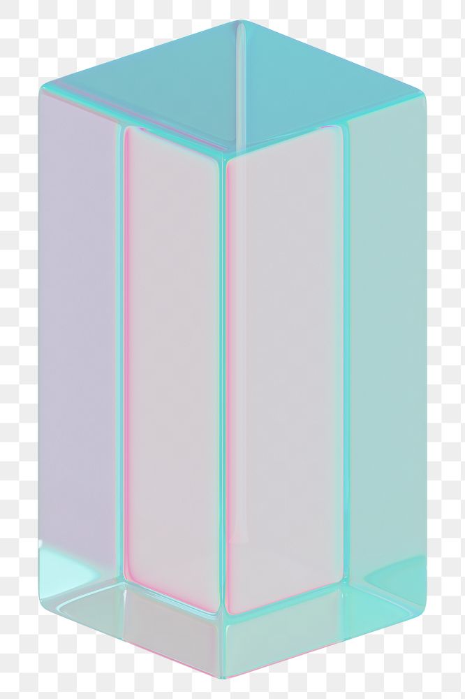 PNG  rectangular prism, 3D geometric shape, transparent background
