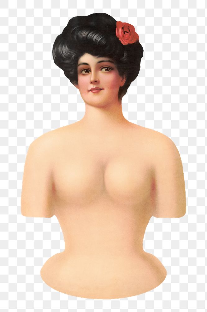 Beautiful woman png, transparent background