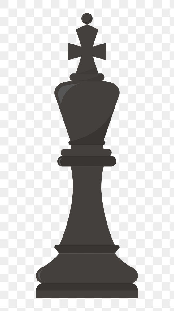 Chess piece png illustration, transparent background