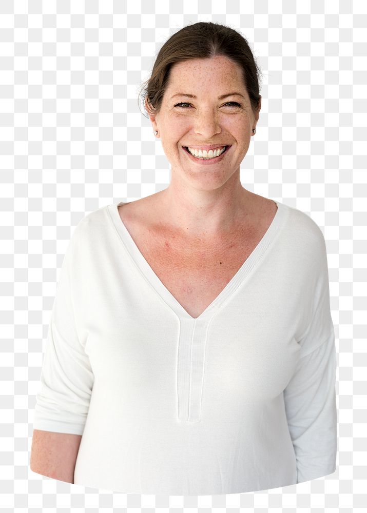 Woman png element, transparent background