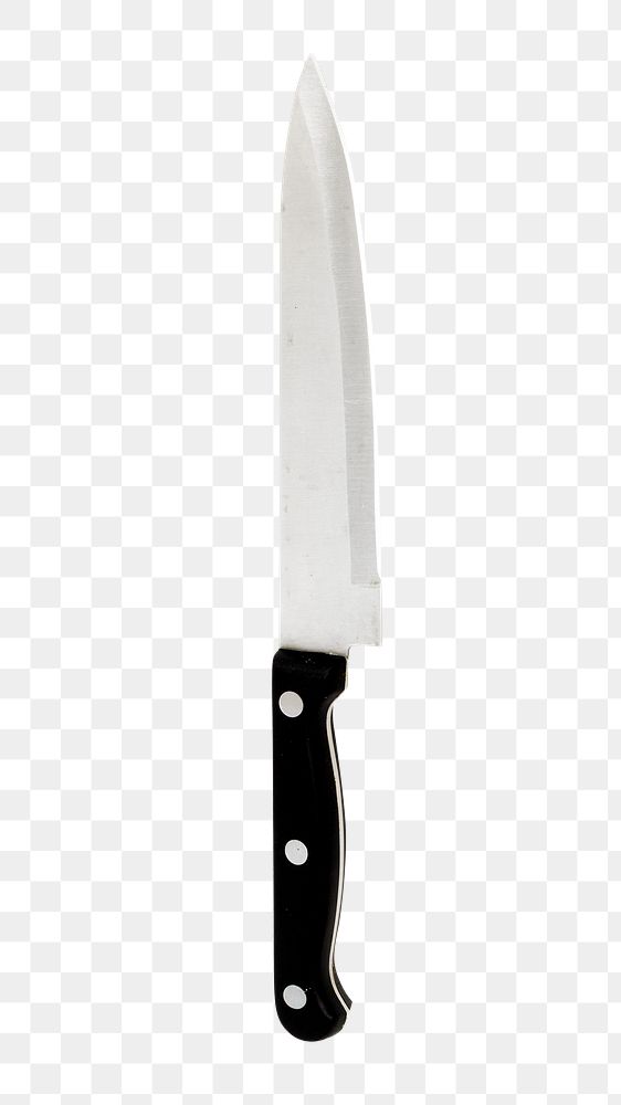 Png kitchen knife, isolated image, transparent background