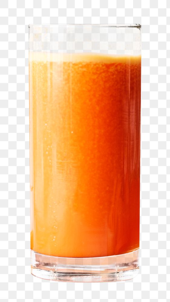 Carrot juice png, transparent background
