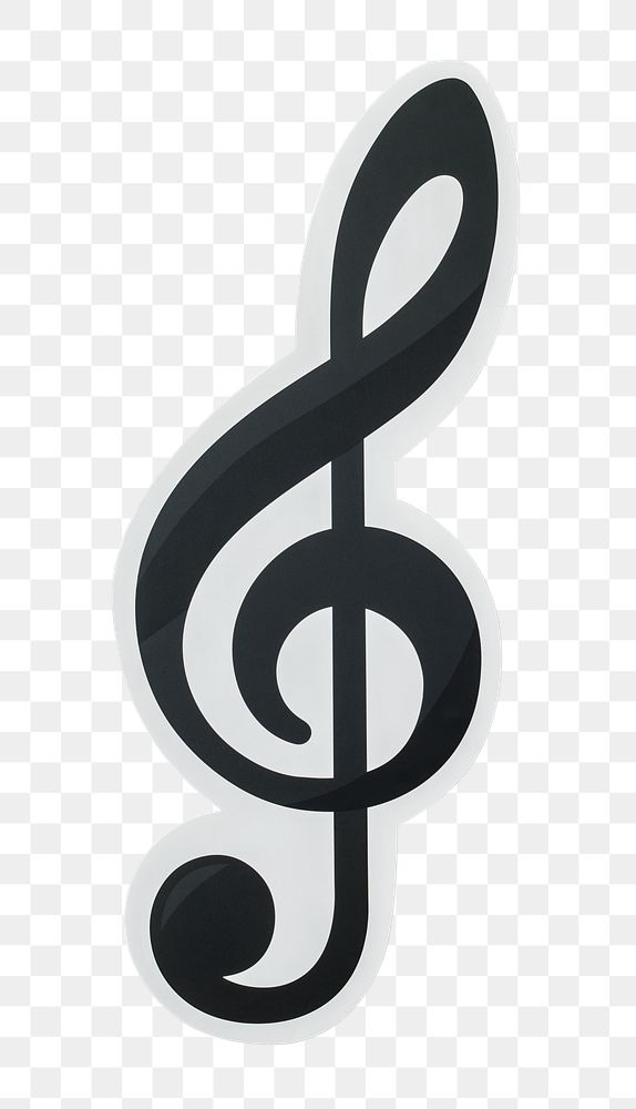 PNG Musical note sticker transparent background