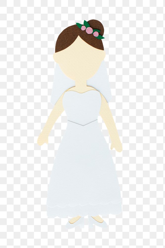 PNG bride avatar icon sticker transparent background