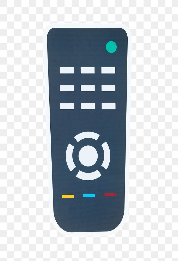 PNG  remote control illustration sticker transparent background