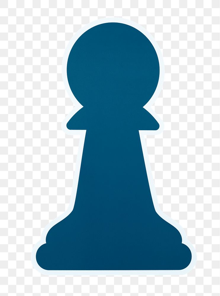 PNG Chess piece icon illustration sticker transparent background