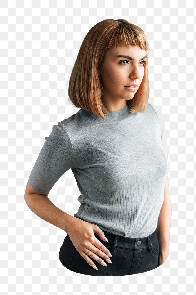 Png Woman casual clothing, transparent background