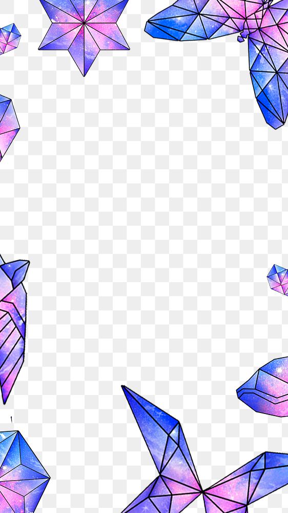 Purple frame png element, transparent background