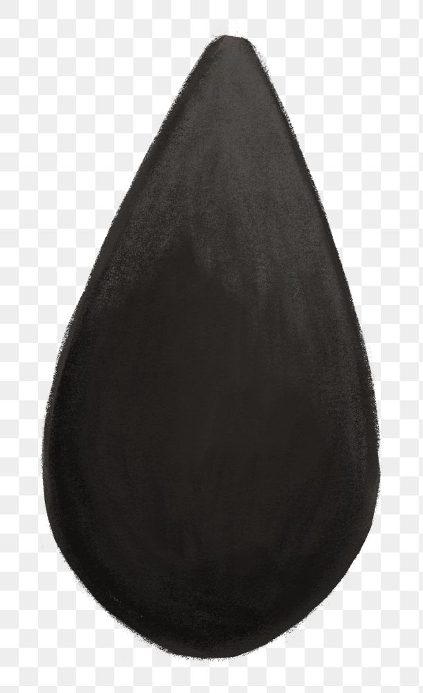Black sesame seed png illustration, transparent background