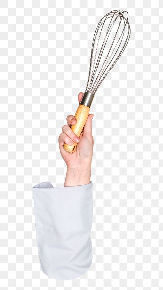 Steel whisk png, transparent background